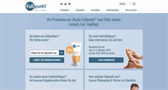 Desktop Screenshot of fusspunkt.de